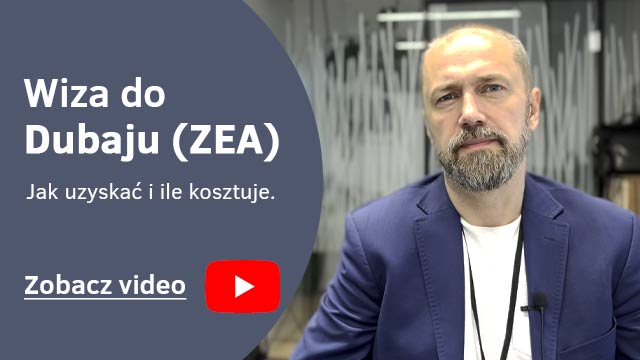 Wiza do ZEA - video